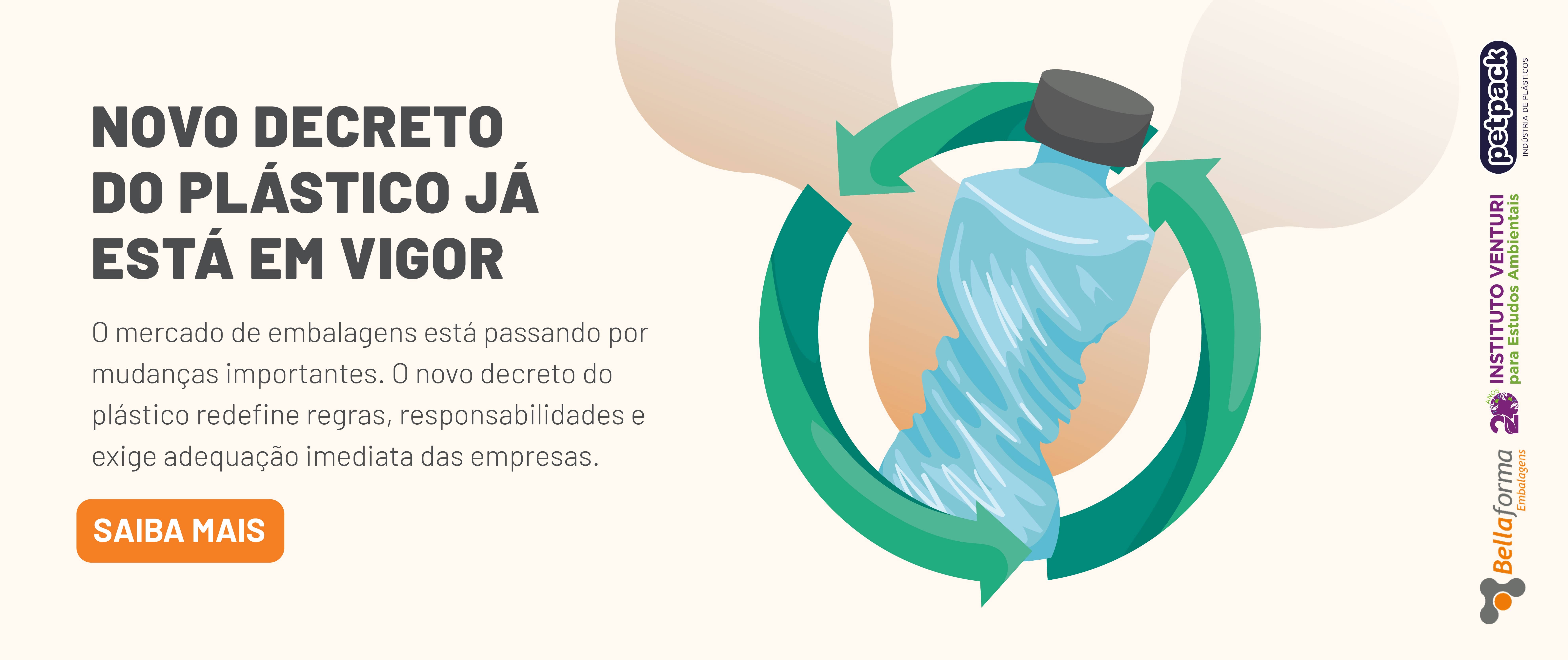 Novo decreto do pl&aacute;stico j&aacute; est&aacute; em vigor